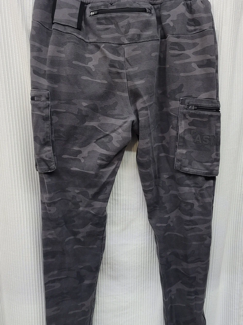 ASRV Men's Charcoal Camo Cargo Joggers